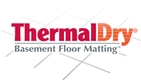 ThermalDry® Basement Floor Matting basement subfloor tiles