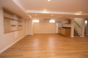 Finished Basement Flooring Basement finishing flooring in Lowell & nearby
